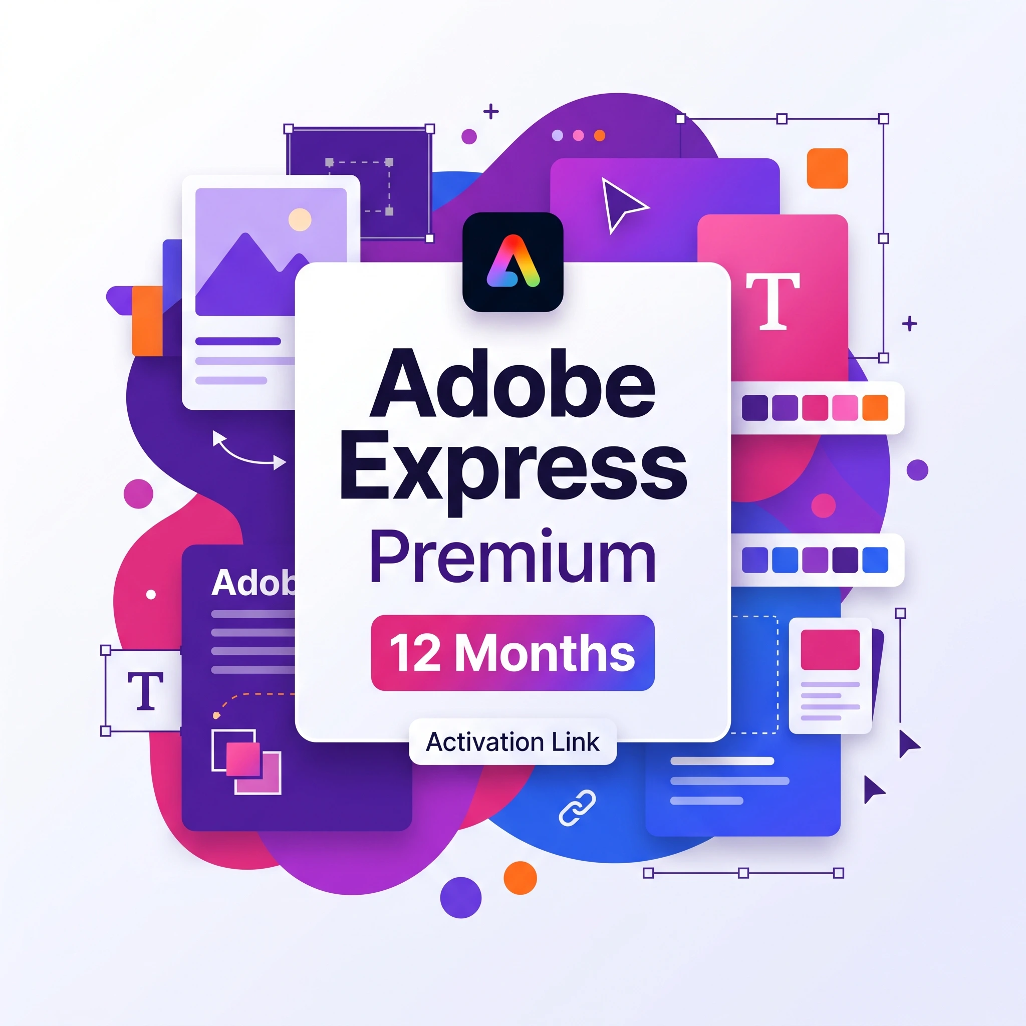 Adobe Express Premium — 12 Months