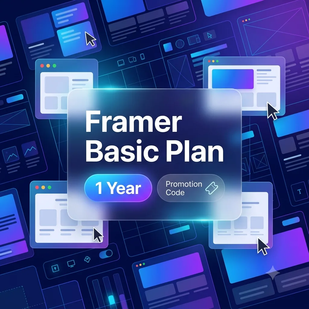 Framer Basic Plan — 1 Year