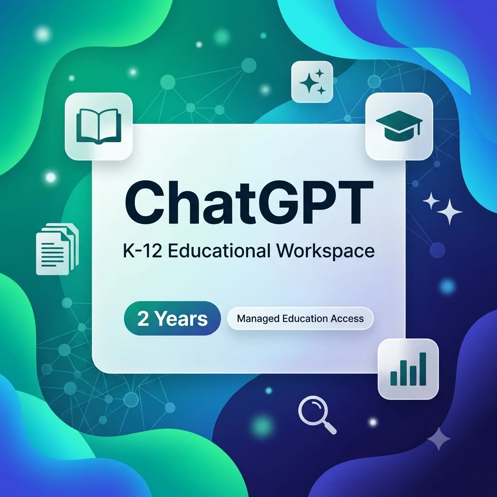 ChatGPT K-12 Educational Workspace Access — 2 Years