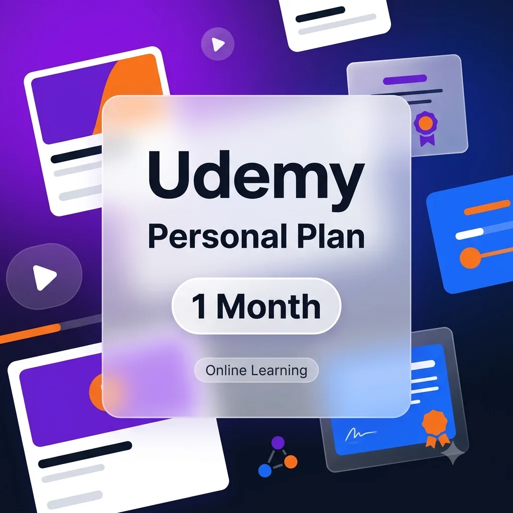 Udemy Personal Plan — 1 Month